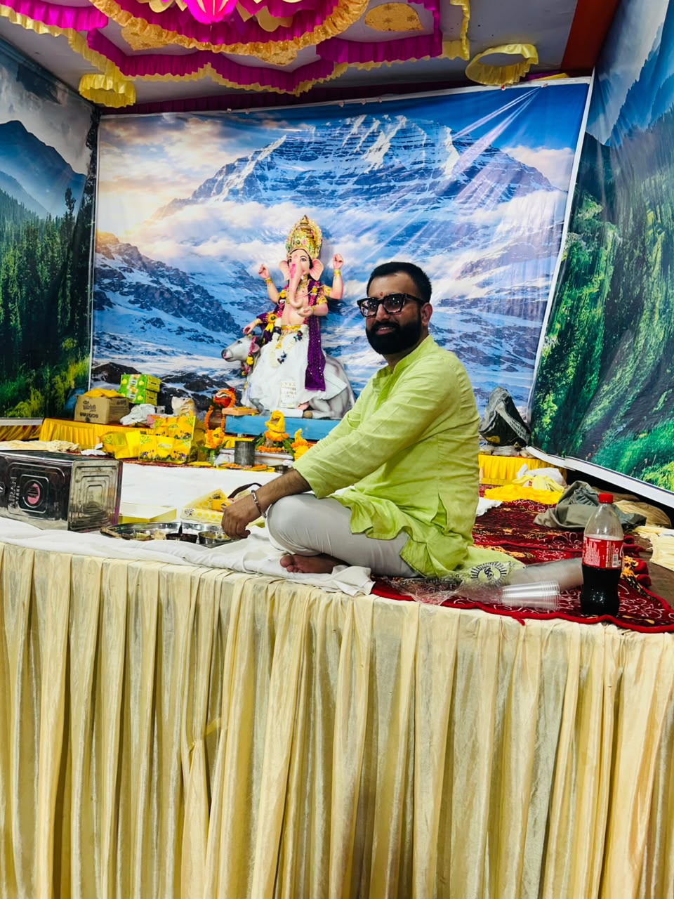 कृष्णा एन्क्लेव, अशोक विहार में 11वीं बार विराजे गणपति बप्पा
